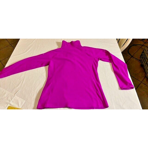 Columbia 1/4 Zip Pullover Top Magenta Womens Size Small - Picture 2 of 12